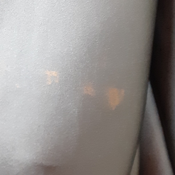 NWT Faux Leather Cargo Pants Distressed Patina - Picture 9 of 13